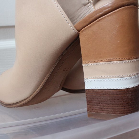 Aldo Peep-Toe Block-heel Booties - Picture 4 of 6